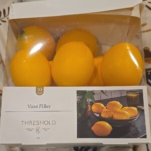 New Threshold Vase Filler with Yellow 10 Lemons